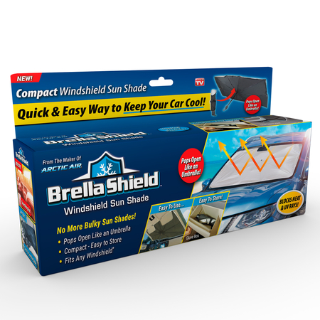 Brella Shield WINDSHIELD SUN SHADE BRS-MC12/4